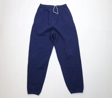 Vintage 90s Streetwear Mens XL Faded Blank Heavyweight Sweatpants Joggers USA