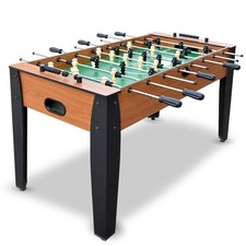 54-Inch Hurricane Foosball Table for Family Game Rooms with Light Cherry Fini...