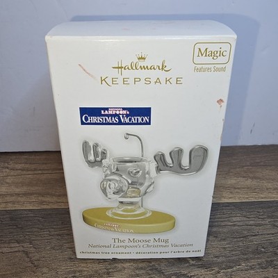 2012 Hallmark Keepsake Sound (Christmas Vacation): The Moose Mug w/ Box (Works)