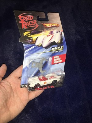 Hot Wheels Speed Racer Mach 5 With Spear Hooks - NEW