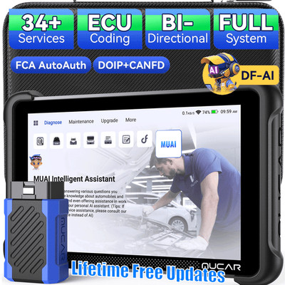  2026 MUCAR 892BT Bidirectional OBD2 Scanner Car System AI Diagnostic Scan Tool