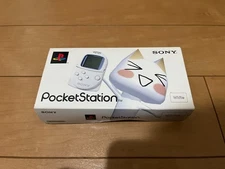 Sony PocketStation PlayStation PS White SCPH-4000 BOX and Manual Japan Toro