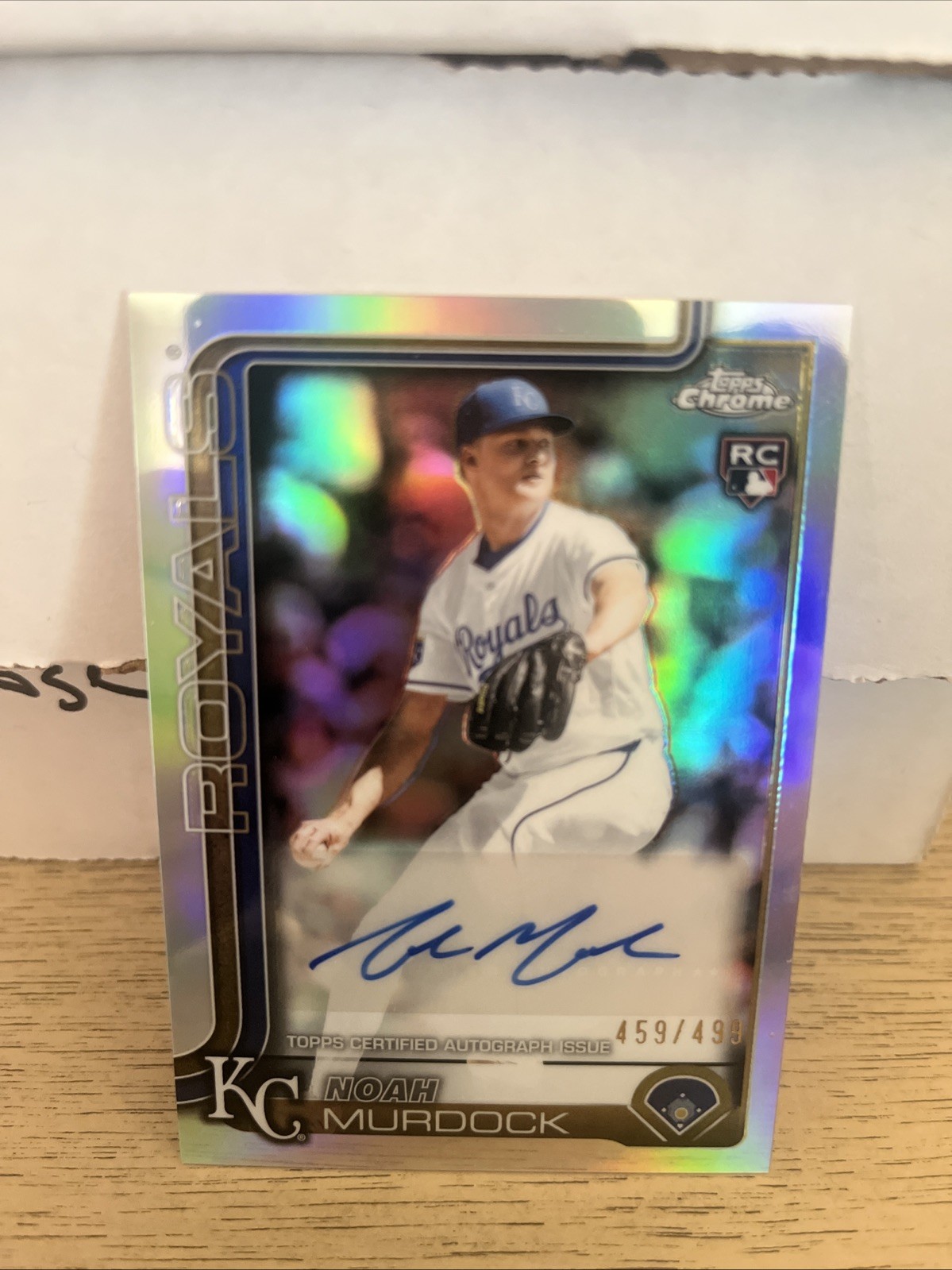 Noah Murdock 2025 Topps Chrome Update #AC-NM Autographs 