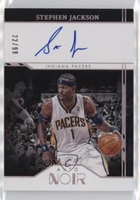 2021-22 Panini Noir Auto Noir Color 22/99 Stephen Jackson #ANC-SJA Auto 1d0h