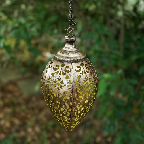 Outdoor Solar Lantern Solar Lights Outdoor Colorful LED Lanterns Powered Wate... - Picture 8 of 8