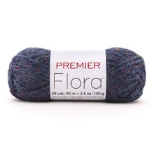 Premier Yarns Flora Yarn-Navy