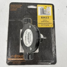 Star Home Electric Drill 1/4  Drive Pump 6 GP...