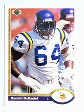 1991 Upper Deck #421 Randall McDaniel