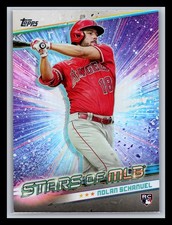 Nolan Schanuel Los Angeles Angels 2024 Topps Update #SMLB-73 Stars of MLB