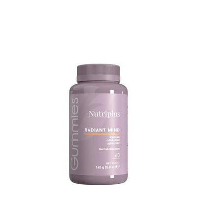 FARMASI NUTRIPLUS RADIANT MIND GUMMIES 60ct 165gr 1.68oz GENUINE NEW!!!