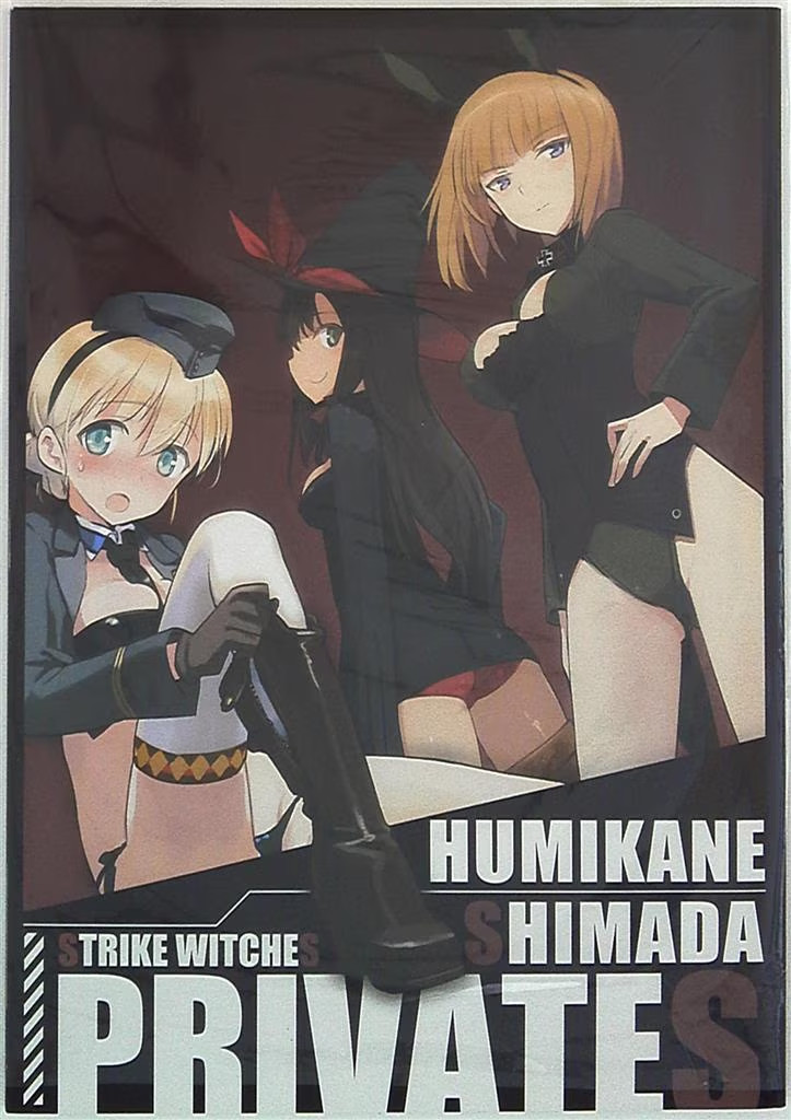Humikane Shimada Strike Witches Privates Mini Illustration Japanese Art Book