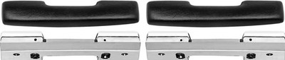 OER Black Standard Front Armrest Kit 1967 Firebird/Camaro 1965-1967 ChevyII Nova