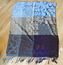 100  Pashmina Cashmere Scarf Shawl Wrap Multi-colored 28 x 66 with Fringe NEW