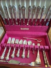 Antigue 59 Pieces Strasbourg Gorham Sterling silver from 1968 Set