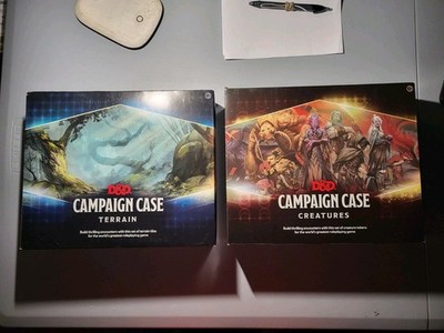 Dungeons & Dragons Terrain + Creatures Campaign Cases