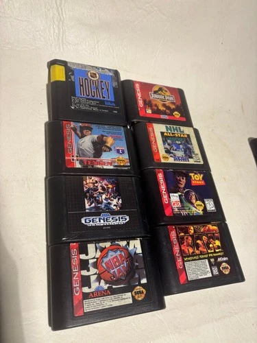 Lot of Sega Genesis Sports Games