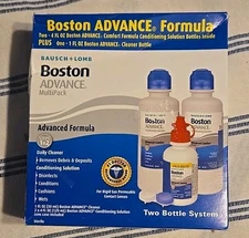 BAUSCH+LOMB Boston ADVANCE Conditioning Solution MultiPack 9 Ounces Sealed 