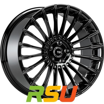 TEC Speedwheels GT5 schwarz-glanz 9.5x21'' ET20 LK5 112 ML 66.6 Alufelgen 21 Zoll