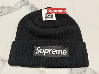 Brand New Supreme X New Era Box Logo Beanie Black FW24 Authentic