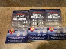 3 Boxes Plackers Grind No More Dental Night Mouth Protector 30 Count Brand New