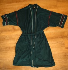VTG USA Puritan Men s Stout Robe Chest SZ 48 -52 Union Label Tag Hunter Green