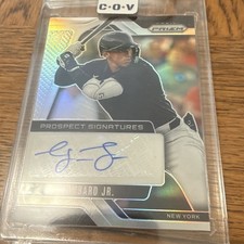 Panini 2025 Prizm Baseball Prospect Signatures George Lombard Jr Yankees PS-GL