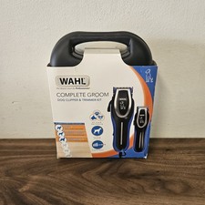 Wahl Complete Groom Dog Clipper Trimmer Kit Low Noise Corded Adjustable Blade 