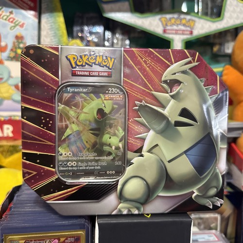 Pokémon Tyranitar V Strikers Tin Sealed