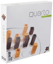 Quarto | Mensa Select Winner | Wooden Abstract Strategy Board Game for Kids a...