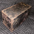 1850s-60s Herring Safe subtreasury lock box orig  key 2 position bolt WALL Safe — photo 6