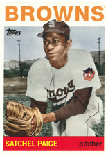 2025 Topps Archives Baseball #62 Satchel Paige, St. Louis Browns