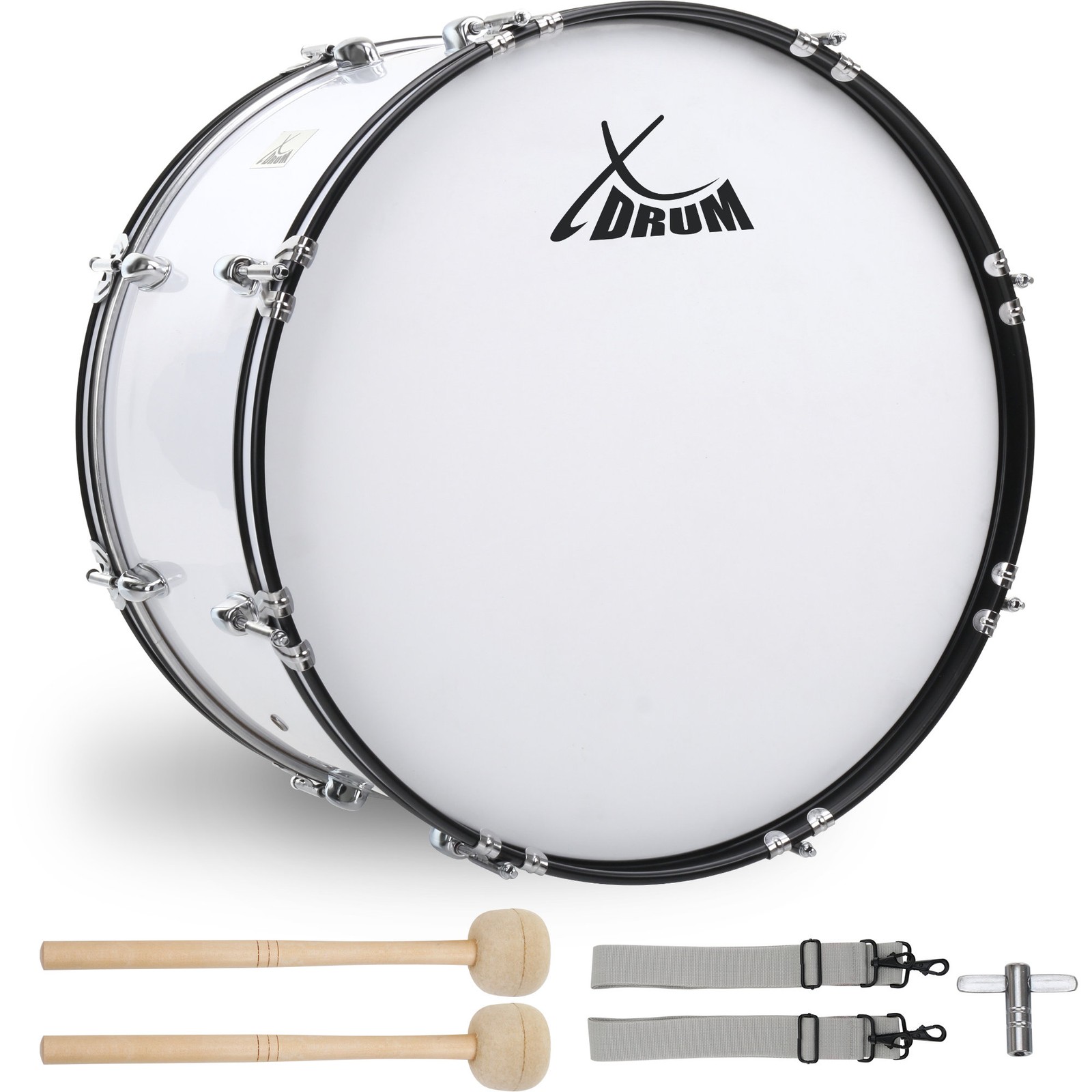 Марширующий Пауке Бас-барабан Trommel Марширующий барабан Groe Trommel wei 26 x 12 Вентиляторов для стадиона 26890₽