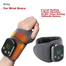 US Cordless Hand Wrist Massager Pain Relief with 5Heat Levels  3Vibration Modes