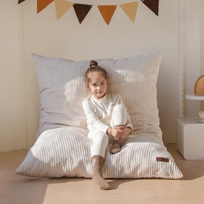 3 In 1 Kids Bean Bag Chair Bed Convertible Lounger Child Floor Mattress Sofa