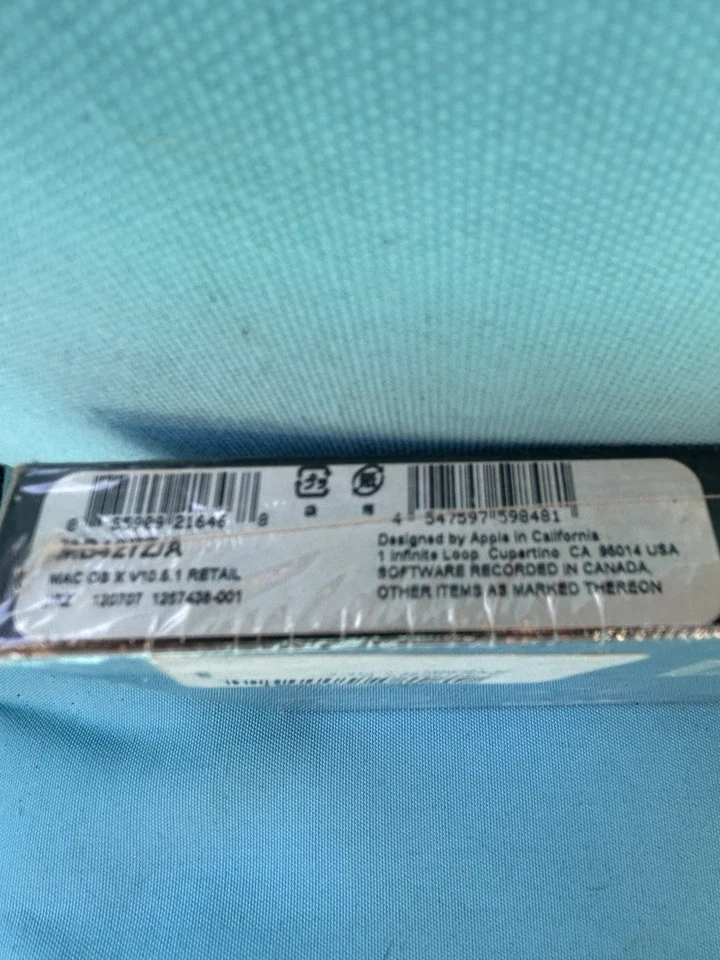 Apple Mac OS X Leopard Version 10.5 Install DVD MB427Z/A New Sealed - Image 3 of 4