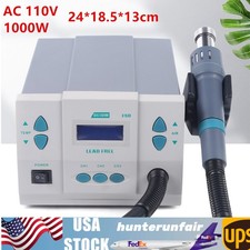 861DW 1000W Soldering Hot Air Heat Gun Hot Air Rework Station Digital Display