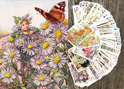 Flower Fairy Playing Cards Cicely Mary Barker Children Book Illustration