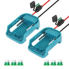 2 Pack Power Wheel Adapter Compatible with Makita 18V Lithium Battery