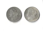 1985 1888 P Morgan Silver Dollar Lot Of 2 90% Silver 1.54688 Troy Oz