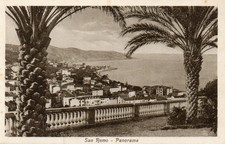 13383 Cartolina Sanremo (IM) Panorama FP NV