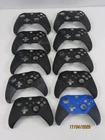 XBOX ELITE SERIES 2 FRONT PLATE BLACK AND BLUE ORGINAL FOR PARTS LOT OF 10