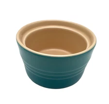 (One) Le Creuset Stoneware Ramekin 0.2L / 7 oz Caribbean Blue New