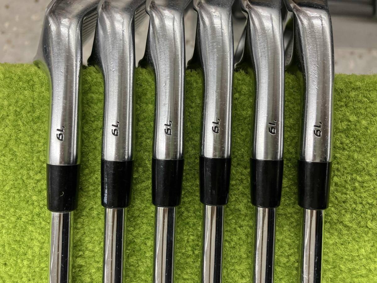 ☆レアX FORGED STARクロームNS 950GH NEO S 5 〜PW Used Callaway X