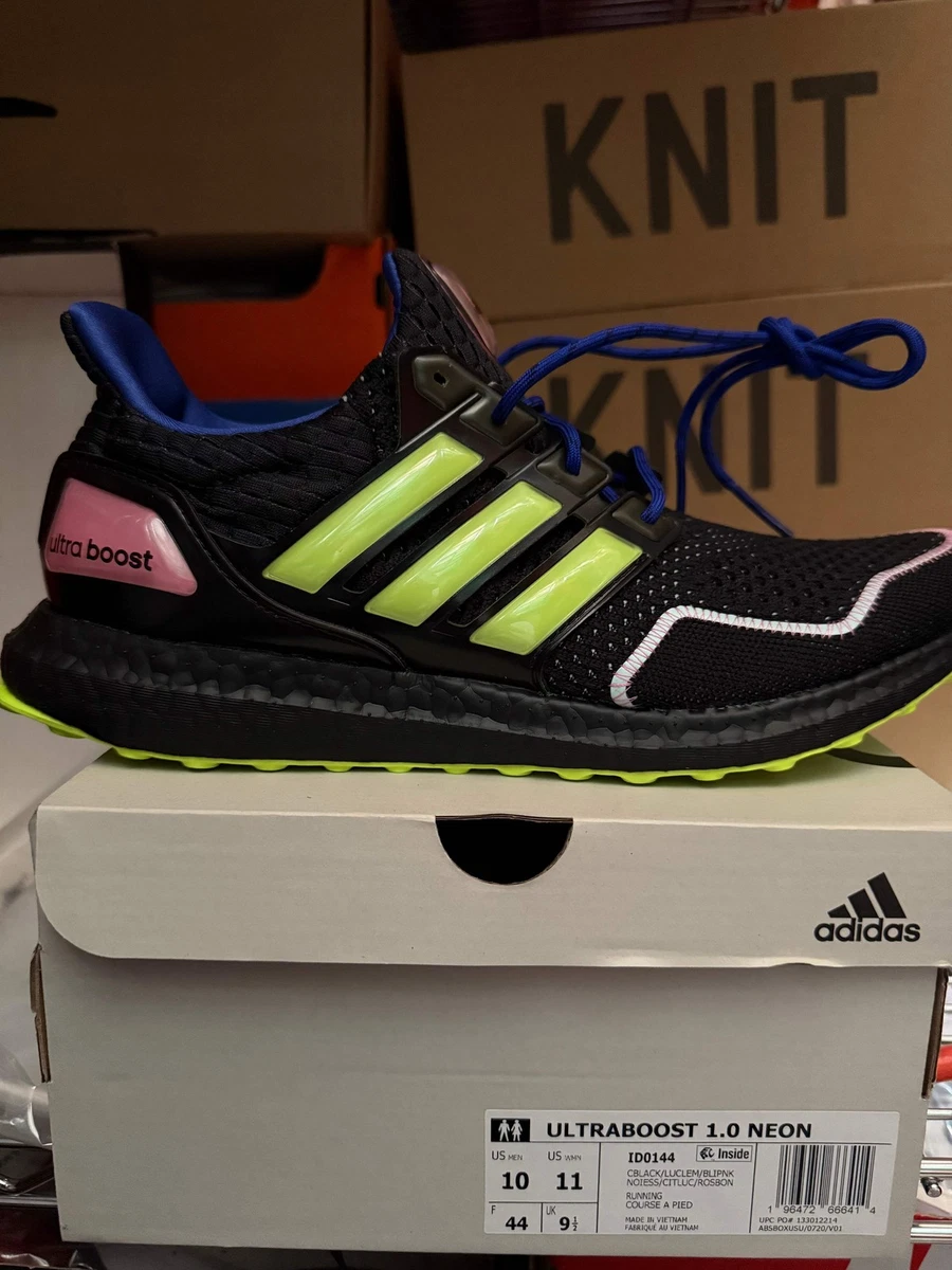 Adidas UltraBoost 1.0 Black Lemon Blue for sale | eBay display picture 3