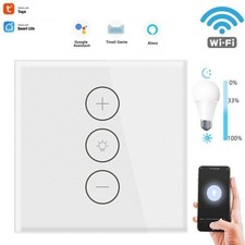Tuya Smart Life WiFi Led Dimmer Switch APP/Voice/Touch Control Dimmer for Alexa