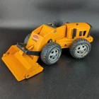 Vtg Mighty Tonka Front End Loader orange Steel Construction Toy Truck  #52900