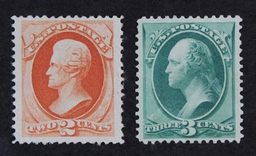 CKStamps: US Stamps Collection Scott#183 184 2c 3c Unused NG