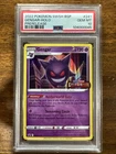 2022 POKEMON SWSH BLACK STAR PROMO PRERELEASE #241 GENGAR-HOLO PSA 10