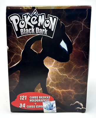 Pokemon black [ItzKingDavid専用] 2025 BOX POKEMON BLACK DARK Full Set 155/155 Cards TCG Peru
