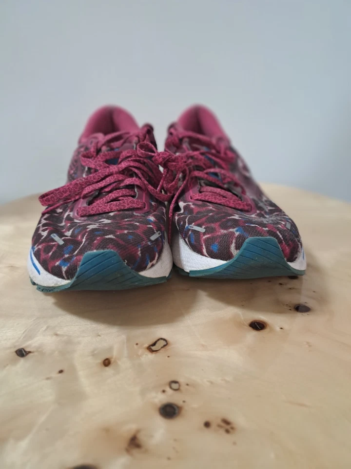 Brooks Adrenaline GTS 22 Womens Purple Running Shoes Size 11.5 Logo Lace Up - Image 3 of 4